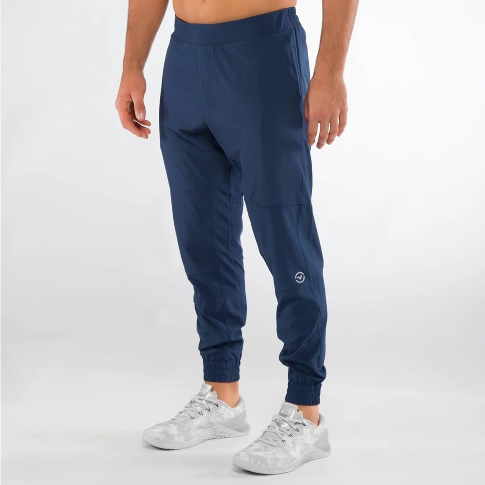 Virus MENS Pants Joggers Teal Small Triwire Gym Workout